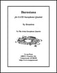 Burnsiana SATB Saxophone Quartet P.O.D. cover